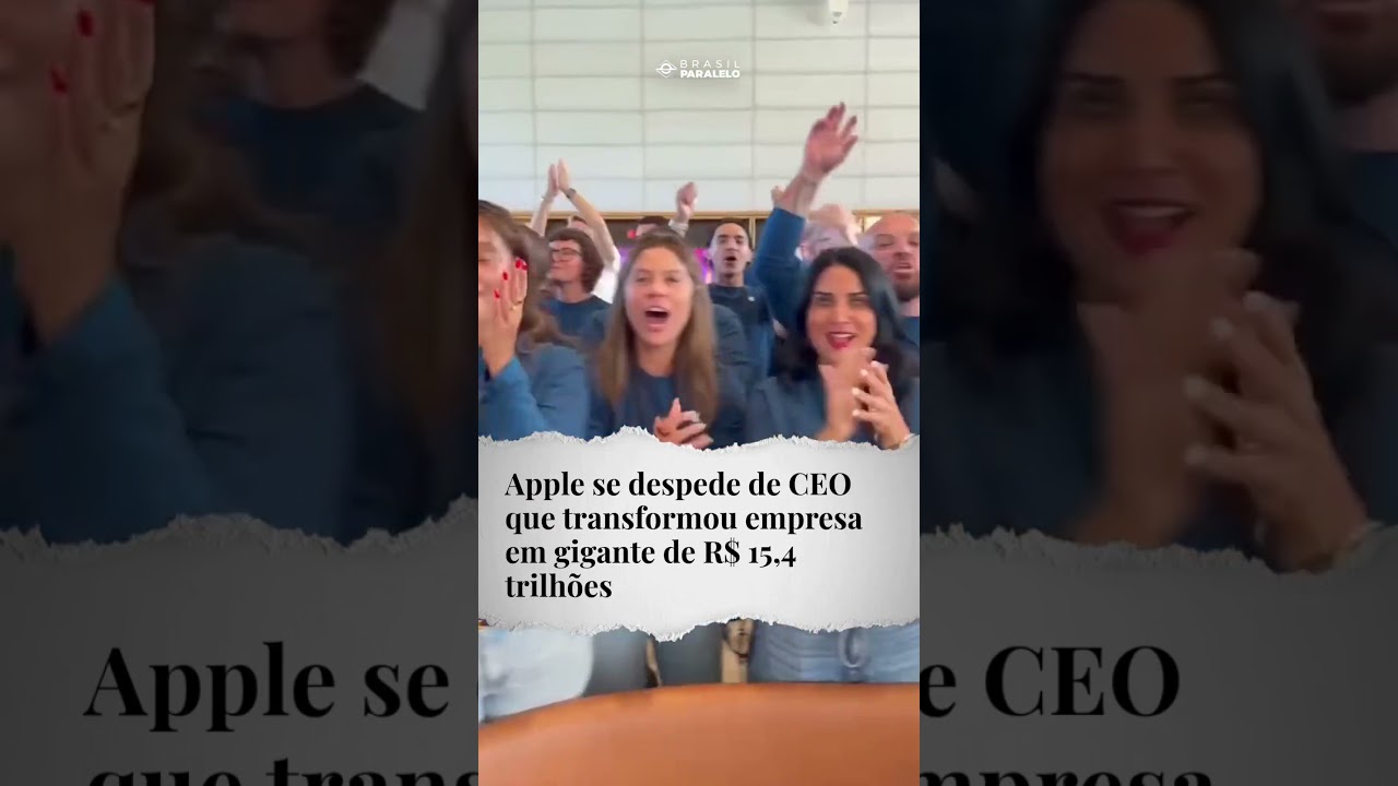 Tim Cook deixa cargo de CEO da Apple