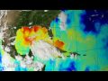2008 Hurricane Season with Sea Surface Temperature