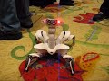 Roboquad walks around