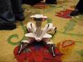 Roboquad walks around