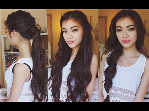3 Easy Boho Hairstyles