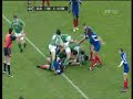 Ronan O'Gara scores against France