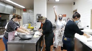 Baking "Gata/Armenian pastry" fundraiser drive for our soldiers.