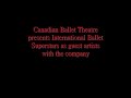 school of canadian ballet theatre offers a chance to study alongside the greatest international ballet stars in the world from companies such as kirov ballet, bolshoi ballet, american ballet theatre, and others

visit http://www.canadianballettheatre.com for more information on this school and company.

all video footage is of actual canadian ballet theatre's performances and is under copyright ownership of canadian ballet theatre.

world renowned ballet school located in thornhill/toronto, canada with internationally acclaimed master dance teacher

nadia veselova tencer

- artistic director of international ballet galas
  