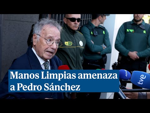 El responsable de "Manos Limpias" amenaça Sánchez: "En els propers dies hi haurà esdeveniments"