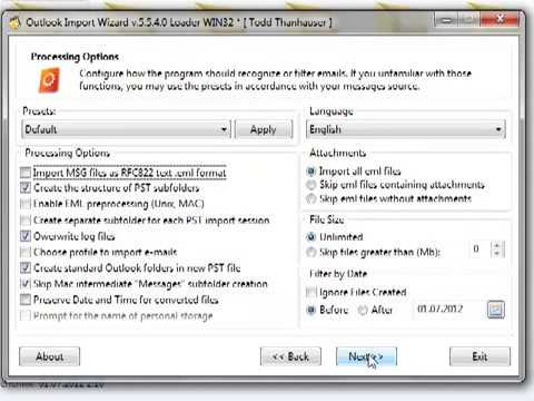 how to open msg file