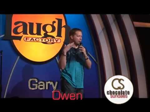 Antione Young, Clayton Thomas, Esau McGraw, Gary Owen at Chocolate Sundaes Comedy Show 8/14/11