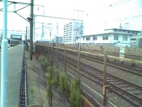 ＪＲ東海新幹線　３００系上り（笠寺)