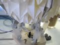 Oribotic Waterbomb flower prototype