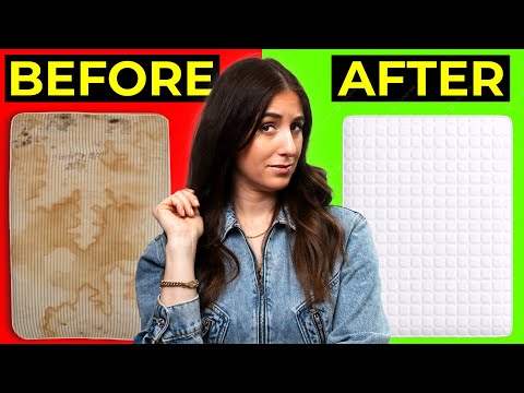 how to get rid urine stains on a mattress