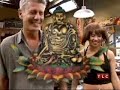 Anthony Bourdain at Miami Ink.