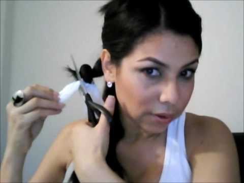 como hacer crespos - mi twitter @ginarojas mi blog http://maquillajeurbano.blogspot.com/ mi facebook http://goo.gl/t3zKx Gorro térmico: http://www.mmboutiquedelpeluquero.com/arti...