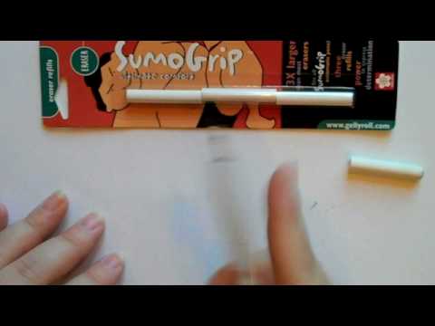 Clear Gray Sumo-Grip Sakura 50286 0.7-mm Pencil with Eraser