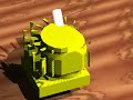 EMC2 5-axis milling simulation