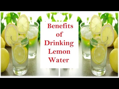 how to detox with lemon water