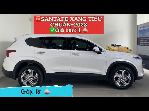 Hyundai Santafe Xăng Tiêu Chuẩn 2023 | Lần đầu giảm 55Triệu | Góp: 15Triệu #santafe #otogiare