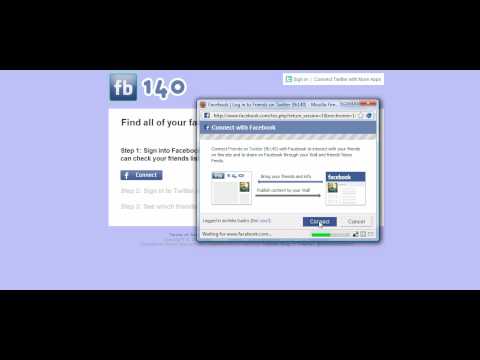 how to find facebook friends on tw