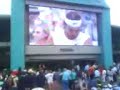 Wimbledon 2008 - Henman Hill - Nadal on big screen