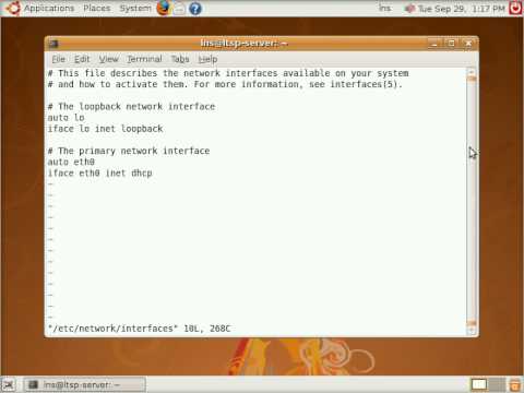how to network configuration in linux