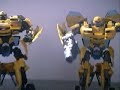 Capture of Bumblebee toy + Evolution of a Hero Bumblebee