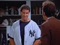 Kramer promises a little boy that Paul O'Neill will hit two home runs for him. The reason being is that Kramer wants a card signed by all the Yankees for Steinbrenner's birthday back that he sold to Stubs for quick cash. Kramer then meets O'Neill and hilarity ensues. From the episode 