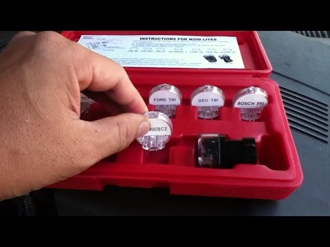 how to use a test light