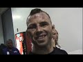 Jens Pulver walking out of locker room after Faber fight. Jens Pulver walking out of locker room after Faber fight.