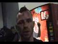 Jens Pulver walking out of locker room after Faber fight.