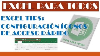 Configuración de la barra de acceso rápido