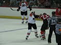 Riley Cote vs Aaron Asham