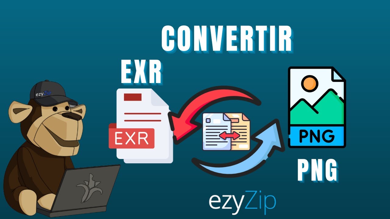 Convertissez EXR en PNG en ligne (Sans téléversement - 100% privé) - ezyZip