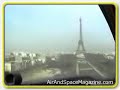 Bonanza Plane goes under Eiffel Tower