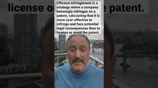 Definitions: What is "Efficient Infringement"? #innovation #patent #efficientinfringement