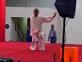 tang wei zhong performing a freestle, yang tai chi demo.