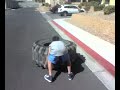 400lb tire flip by 12yr old