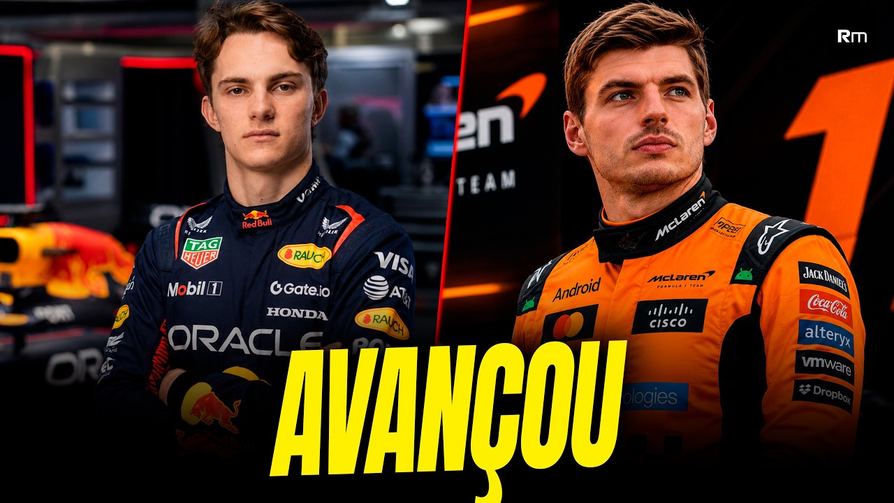 MAX NA MCLAREN E PIASTRI NA RED BULL AVANÇA MAIS UM PASSO. NOVELA ACABA EM BREVE?