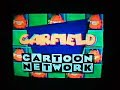 3 Cartoon Network Promos Garfeild, Mr. Spin, Cartoon Planet