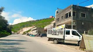 جولة من مدينة جنين الى قرية تعنك - بدقيقتين - (AboOdai Family )