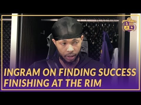 Video: Lakers Post Game: Ingram Talked About Why He Was Successful Finishing At the Rim Against the Suns