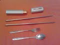 (uploaded by MariusC)&nbsp;Stainless Steel Travel-Easy Dinner Set (Fork + Spo