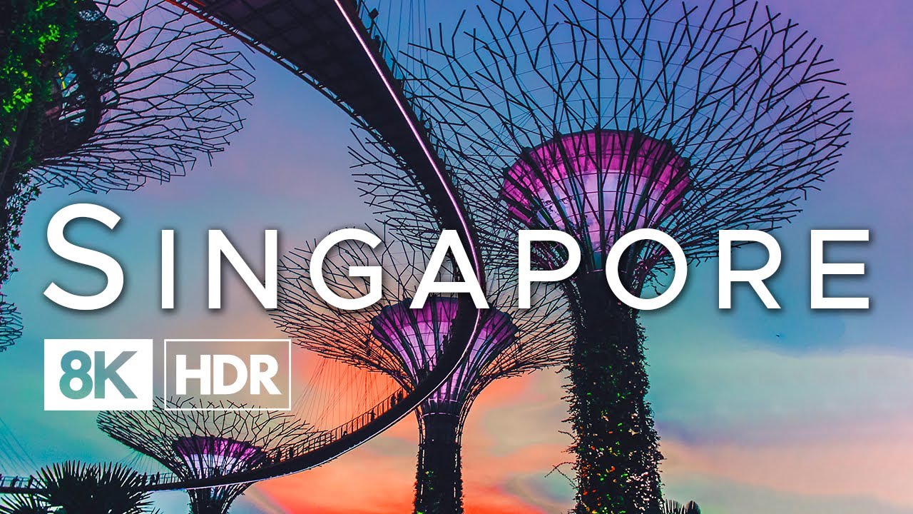 Singapore in 8K ULTRA HD HDR - Lion City (60 FPS) **Commercial Licenses Available**