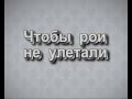 Чтобы рои не улетали