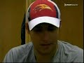Ondrej Pavelec post-game interview, 11.22.08 Ondrej Pavelec post-game interview, 11.22.08