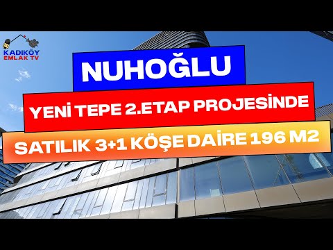 Nuhoğlu Yenitepe 2 Etap Projesinde Satılık 3+1 Köşe Dai