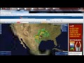 1/25/2012 -- TORNADOES AGAIN ! Texas, Oklahoma, Arkansas, Missouri = moving North East
