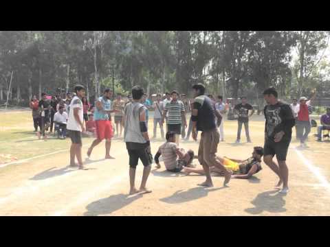 Kabaddi hardline match