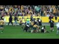 Nonu scores only try as NZ All Blacks bt Wallabies 19-18 & retain 2009 Bledisloe Cup in Sydney.