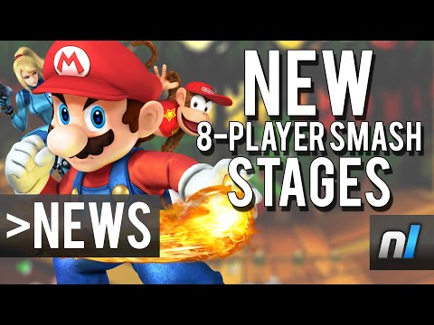 NEW 8-Player Smash Wii U Stages with Gameplay Footage!