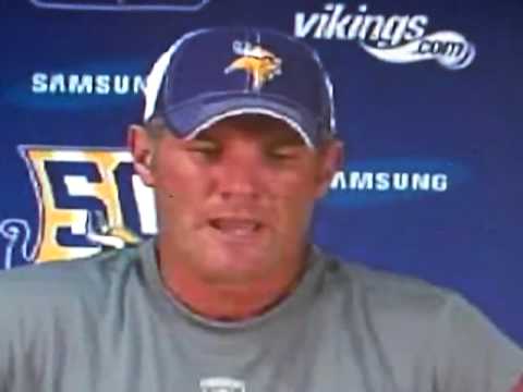 Brett Favre News Conference