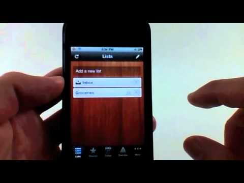 best iphone task apps - http://freeappreport.com Wunderlist is by far the best iphone app to do list (task manager) that I've ever used. You can download Wunderlist for your iPhone,...